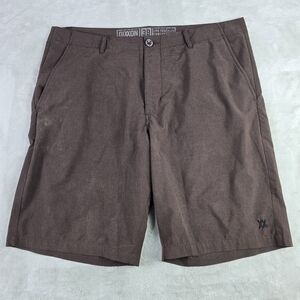 Dixxon Shorts 10" Inseam Brown Sz 38